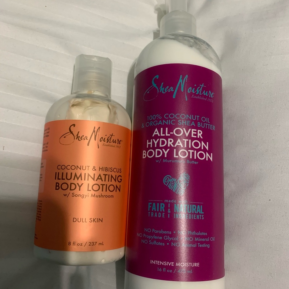 Shea Moisture Lotions